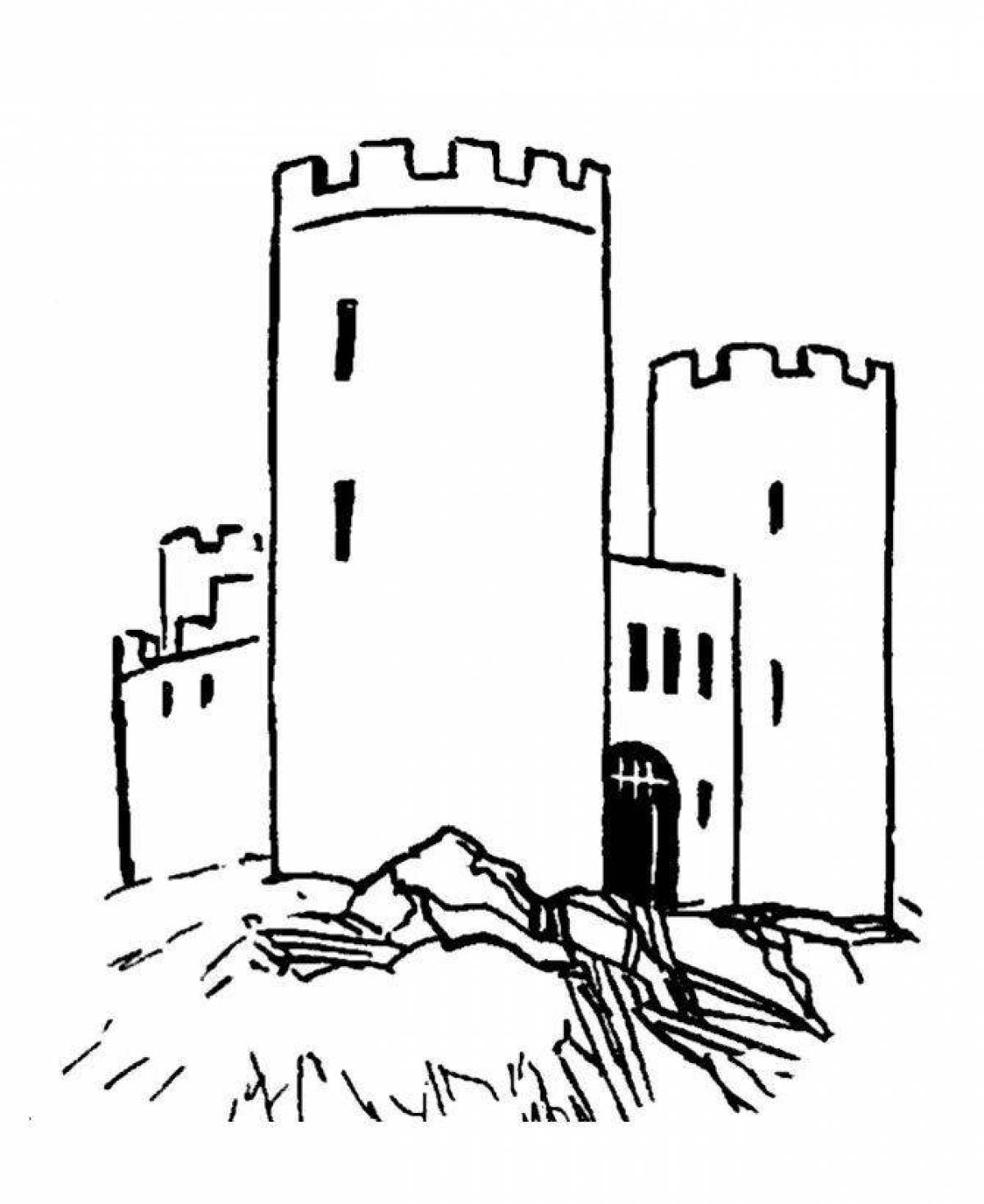Средневековая башня