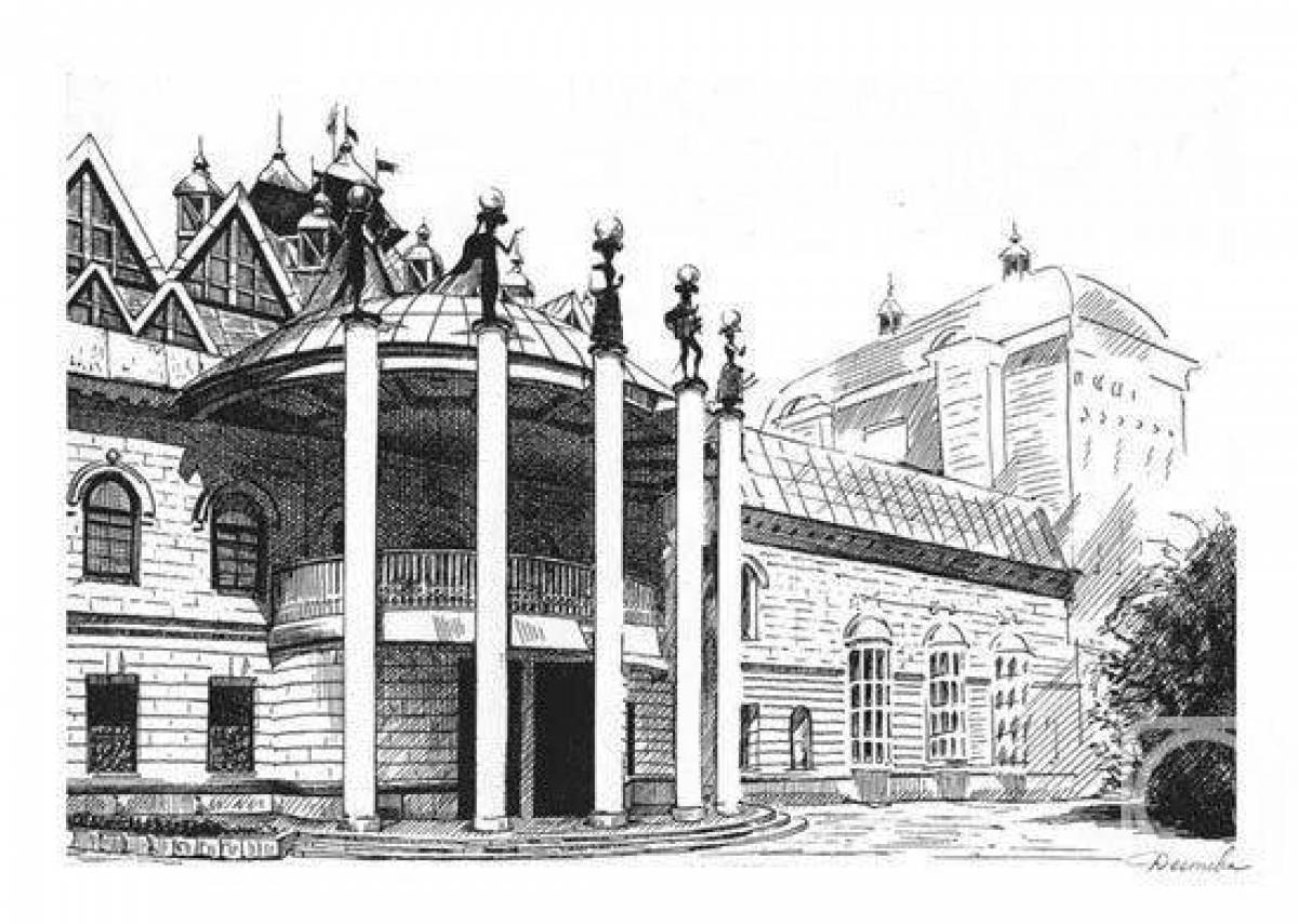 Coloring book magnificent voronezh