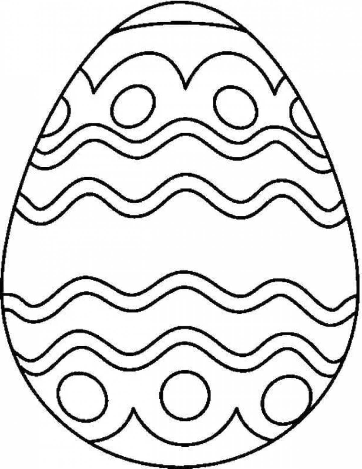 Joyful testicles coloring page
