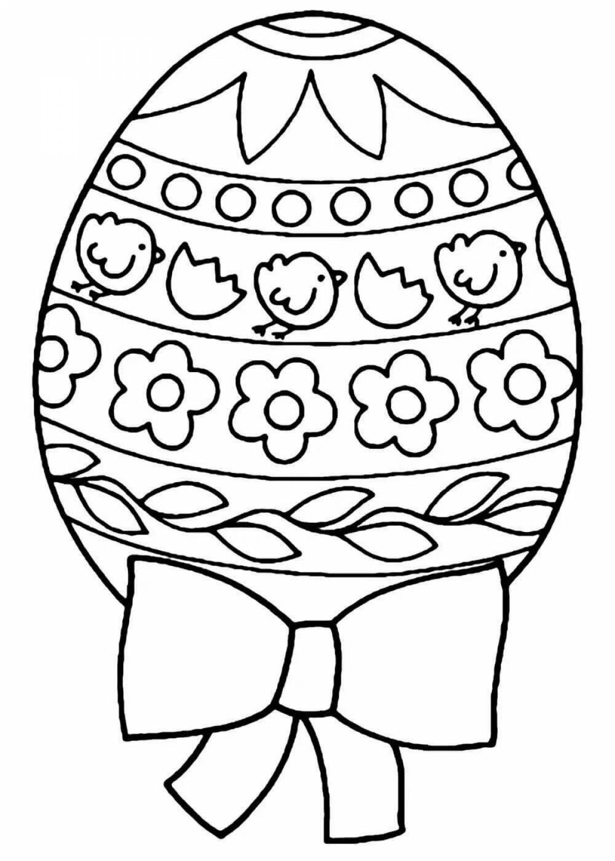 Fun testicle coloring page