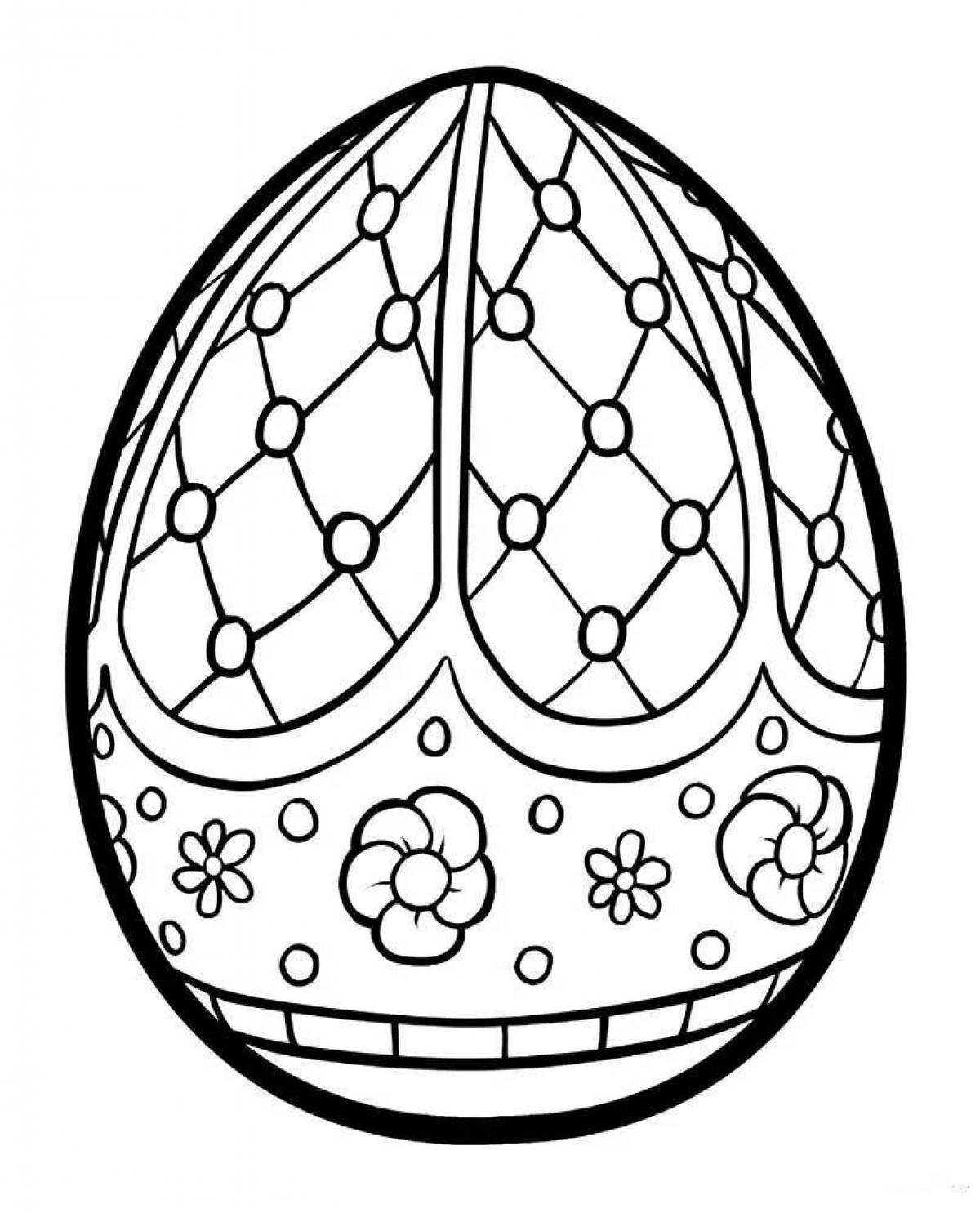 Coloring page energetic testicles