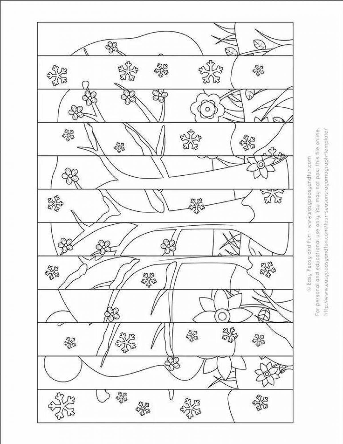 Agamograph incredible coloring book