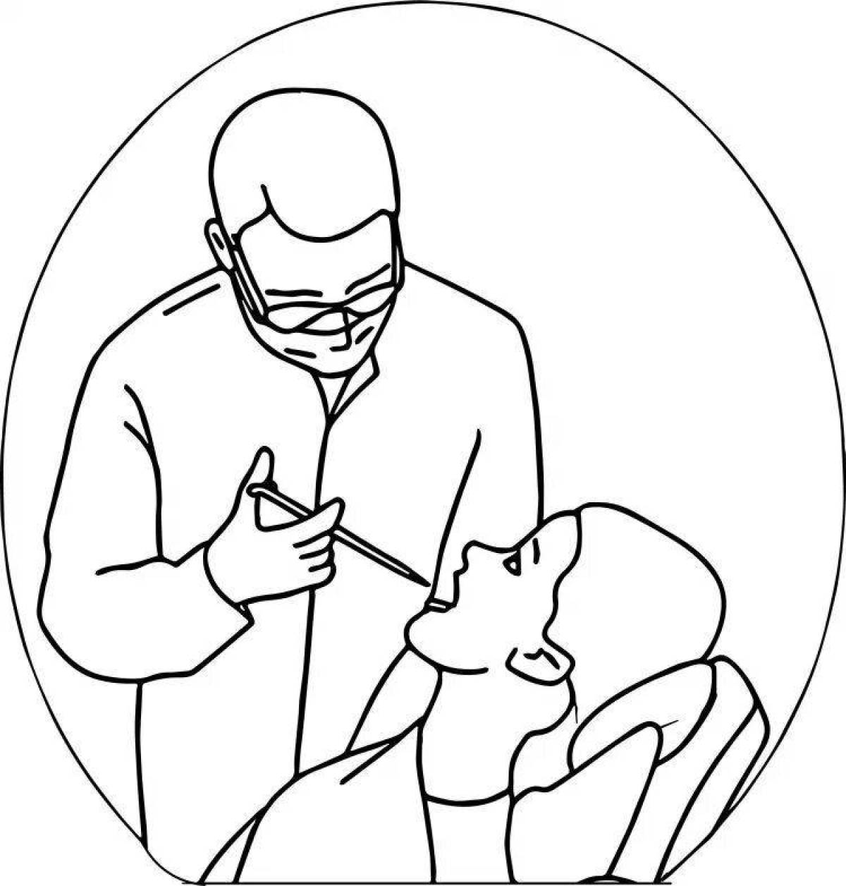 Adorable knowledge coloring page