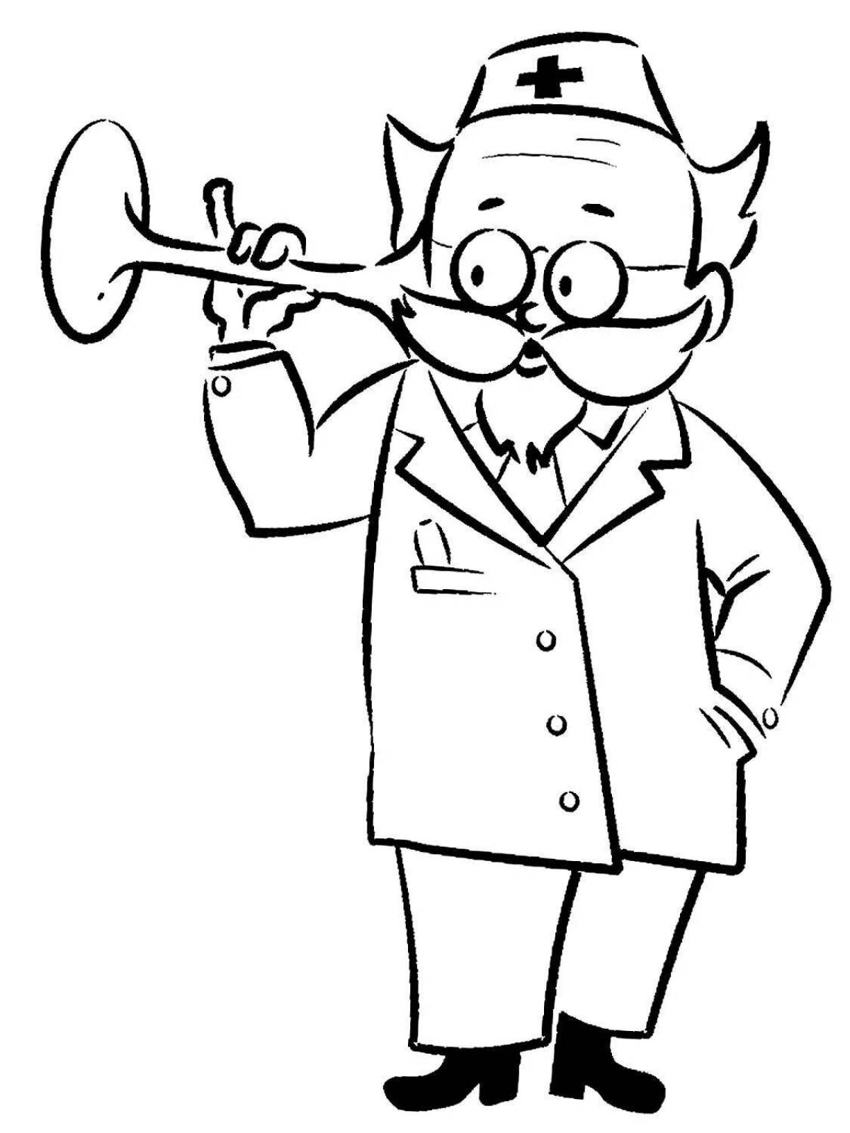 Playful knowledge coloring page