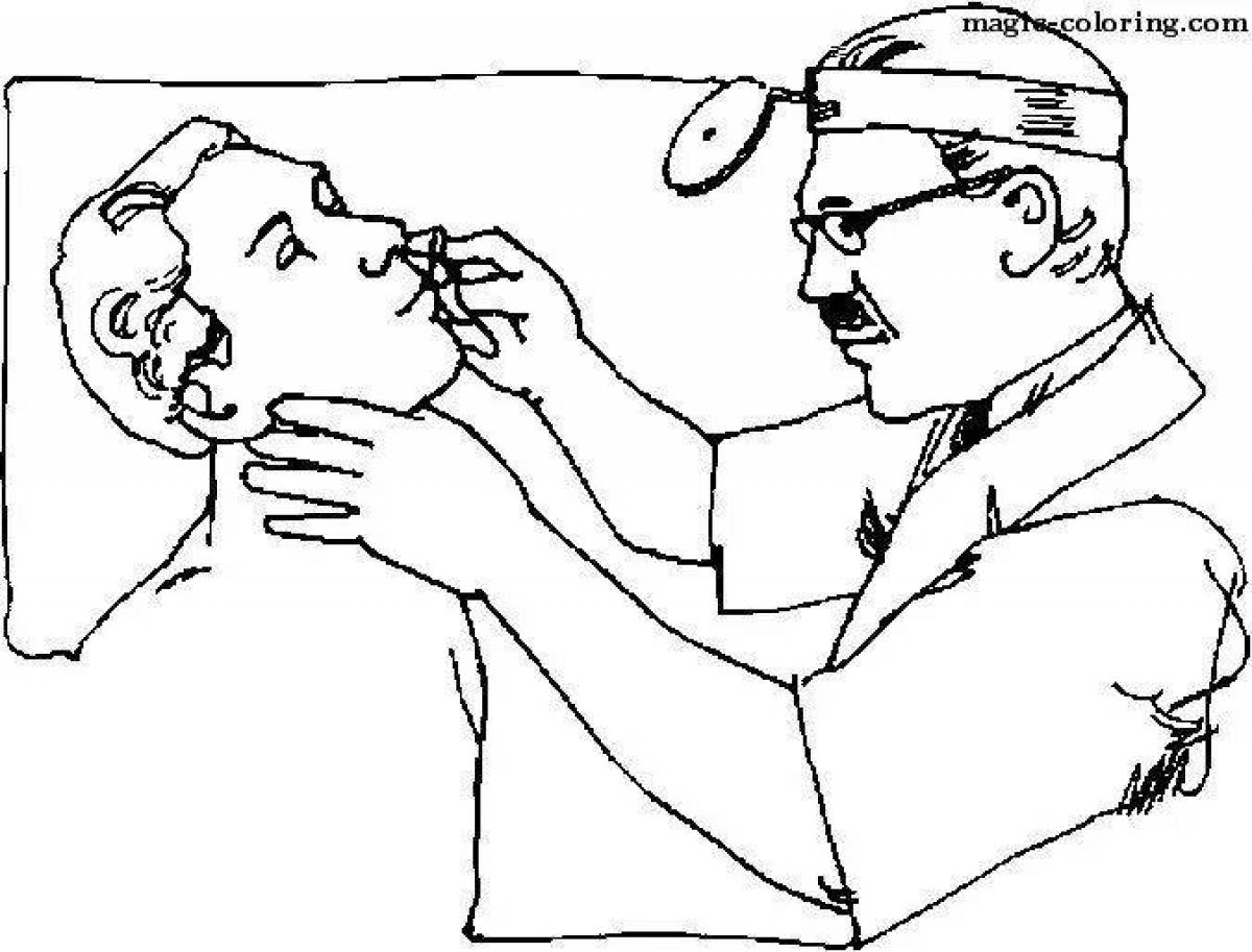 Live lore coloring page