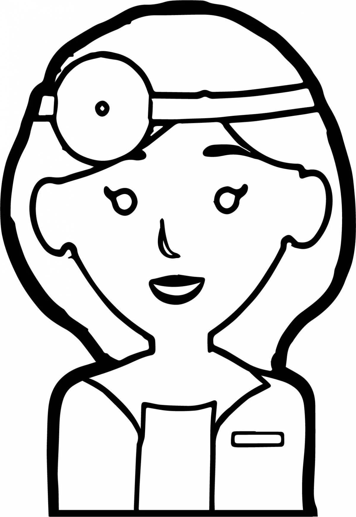 Vivacious lore coloring page