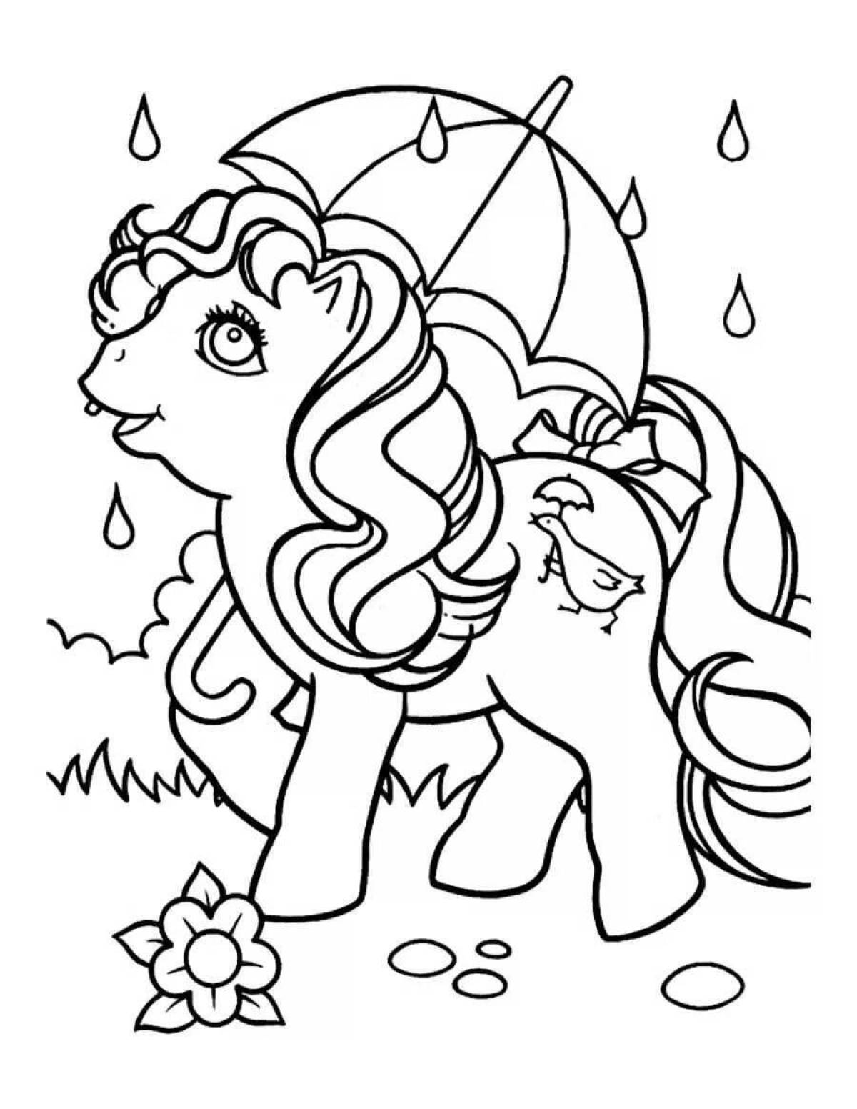 Playful coloring page 5 6