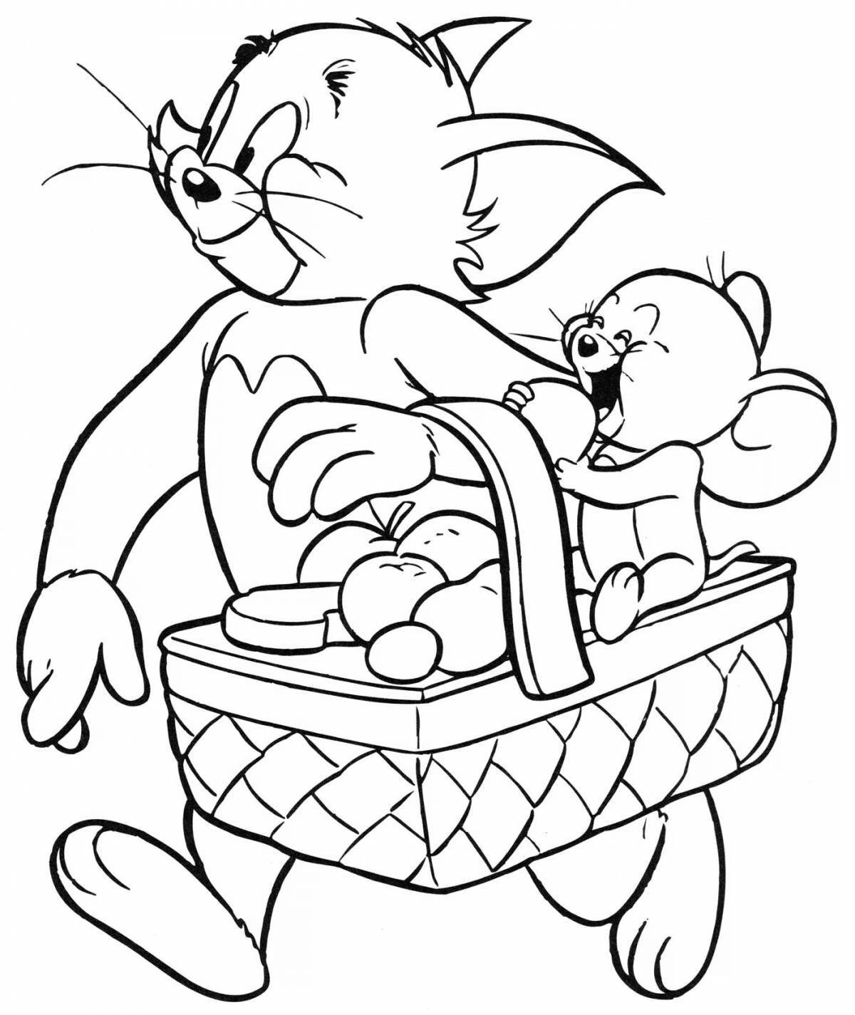 Sweet coloring page 5 6