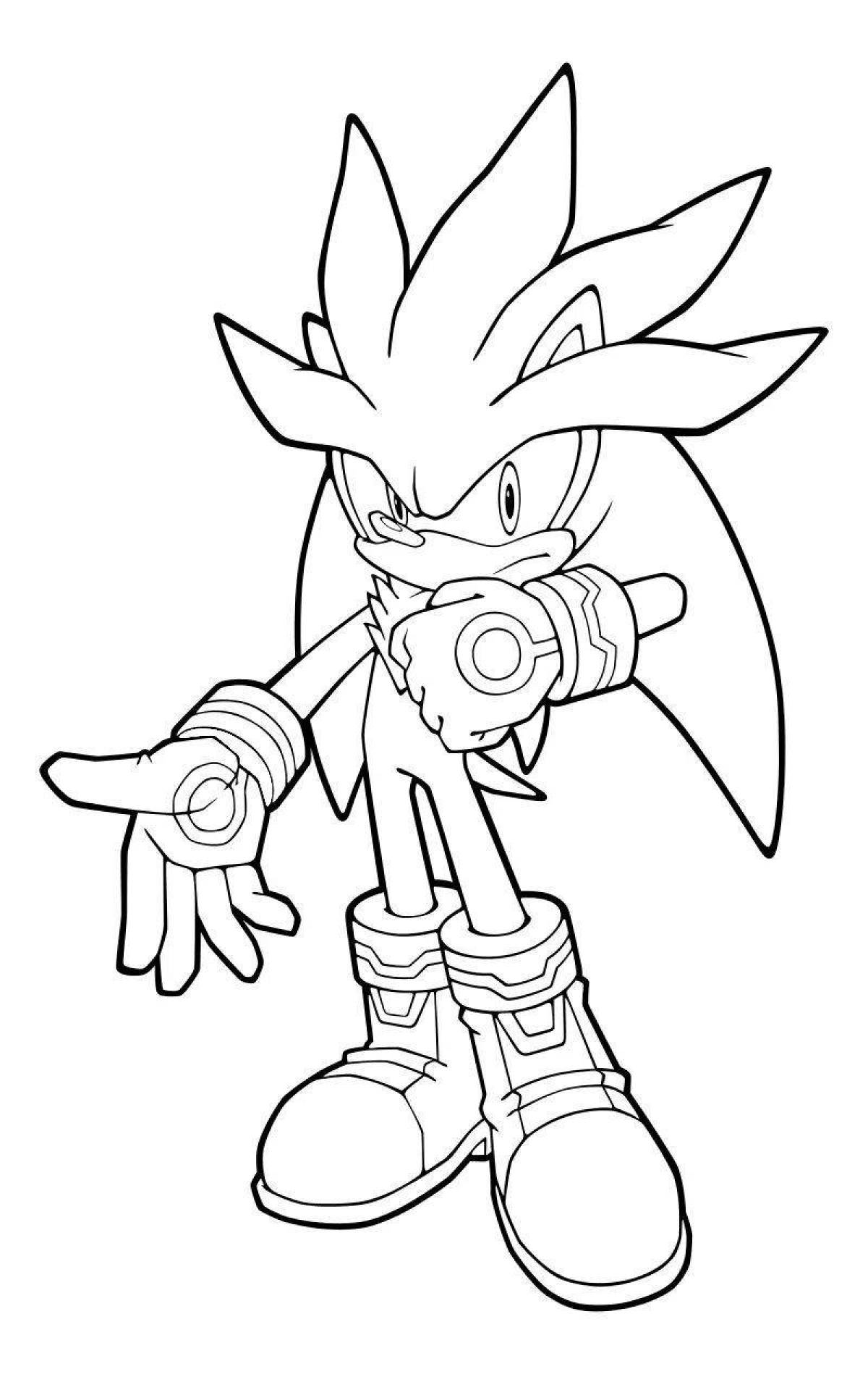 Coloring exotic white sonic
