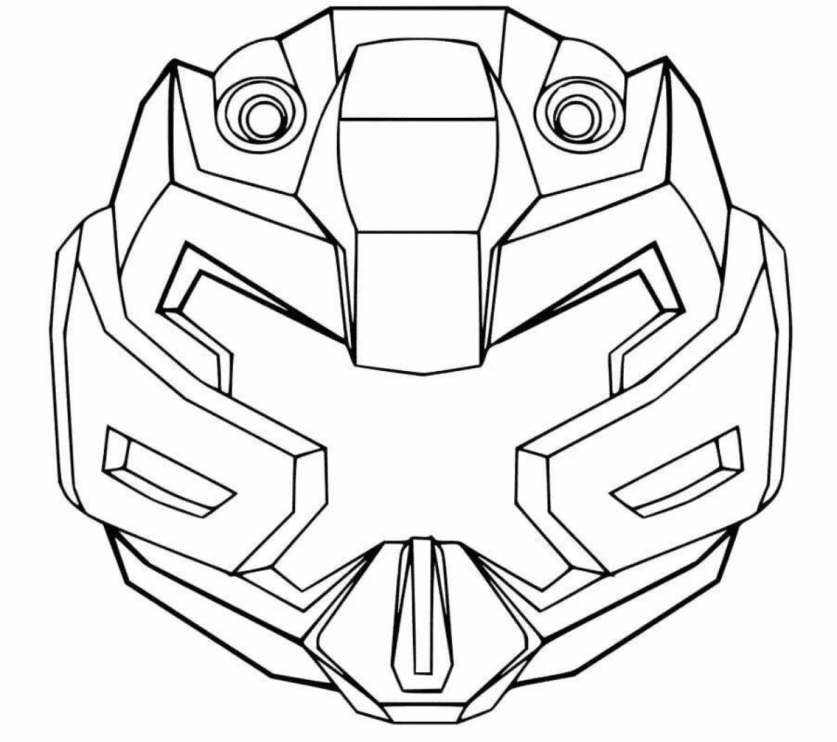 Attractive tobot z coloring book