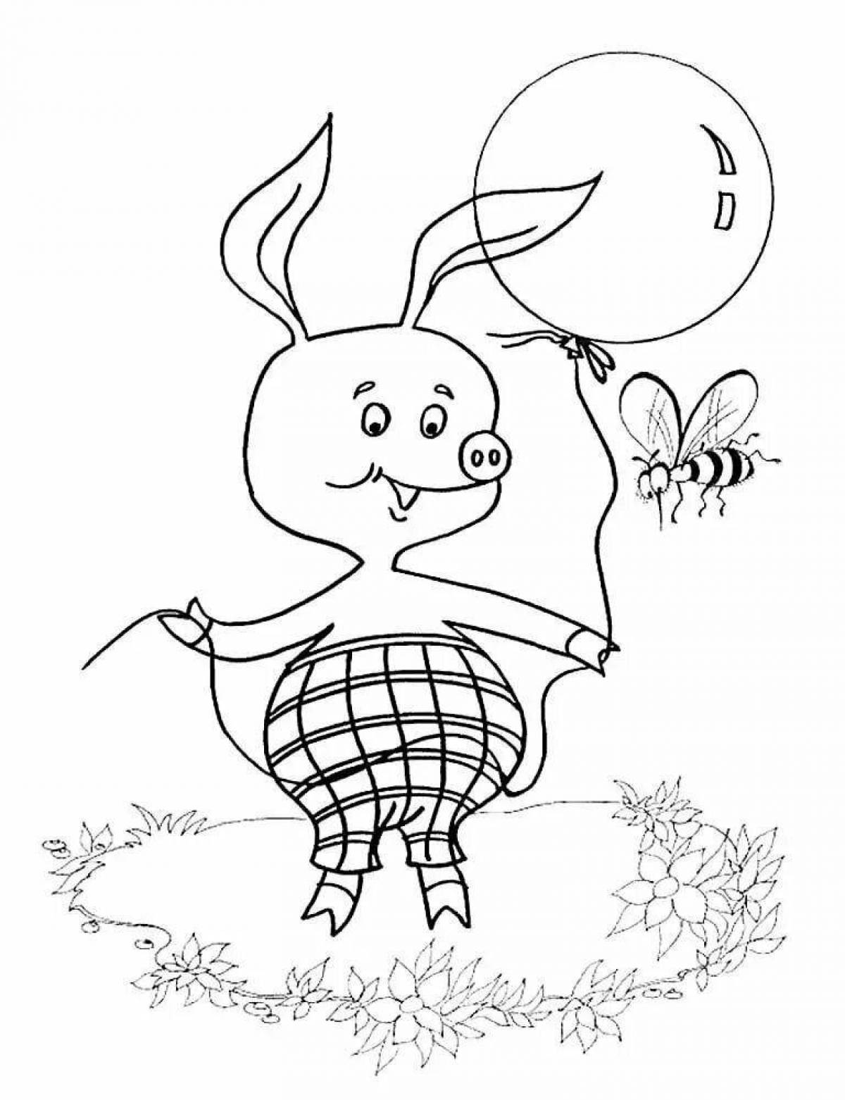 Exotic fairy tale characters coloring pages