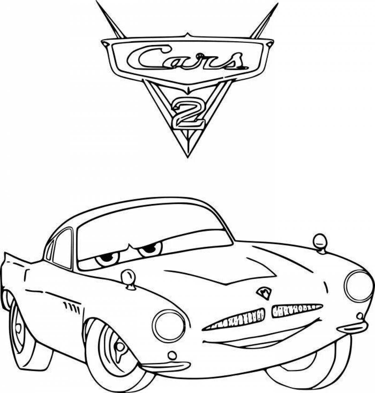 Раскраска Красочная раскраска финн макмиссайл