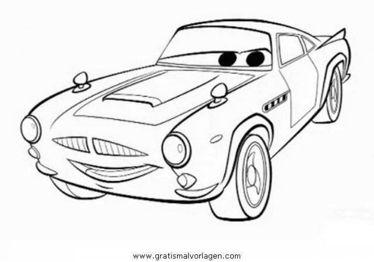 Раскраска Раскраска смелый финн макмиссайл