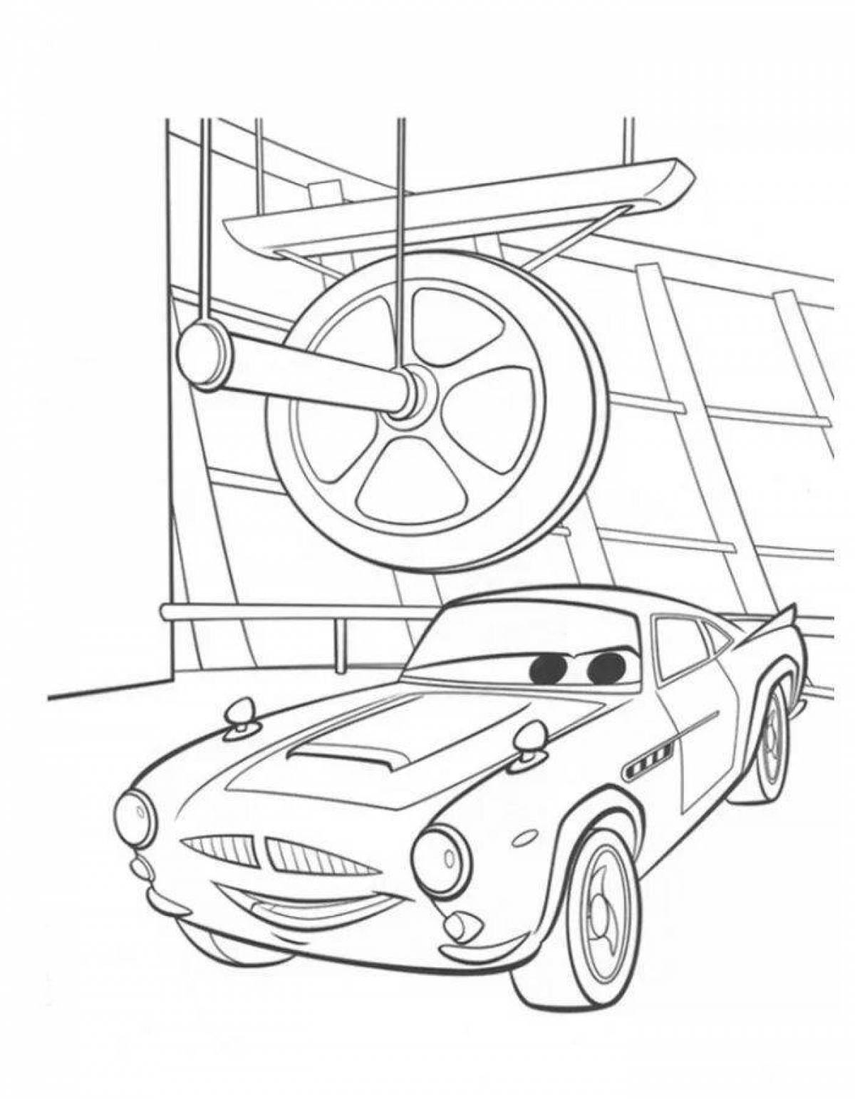 Раскраска Раскраска сказочный финн макмиссайл