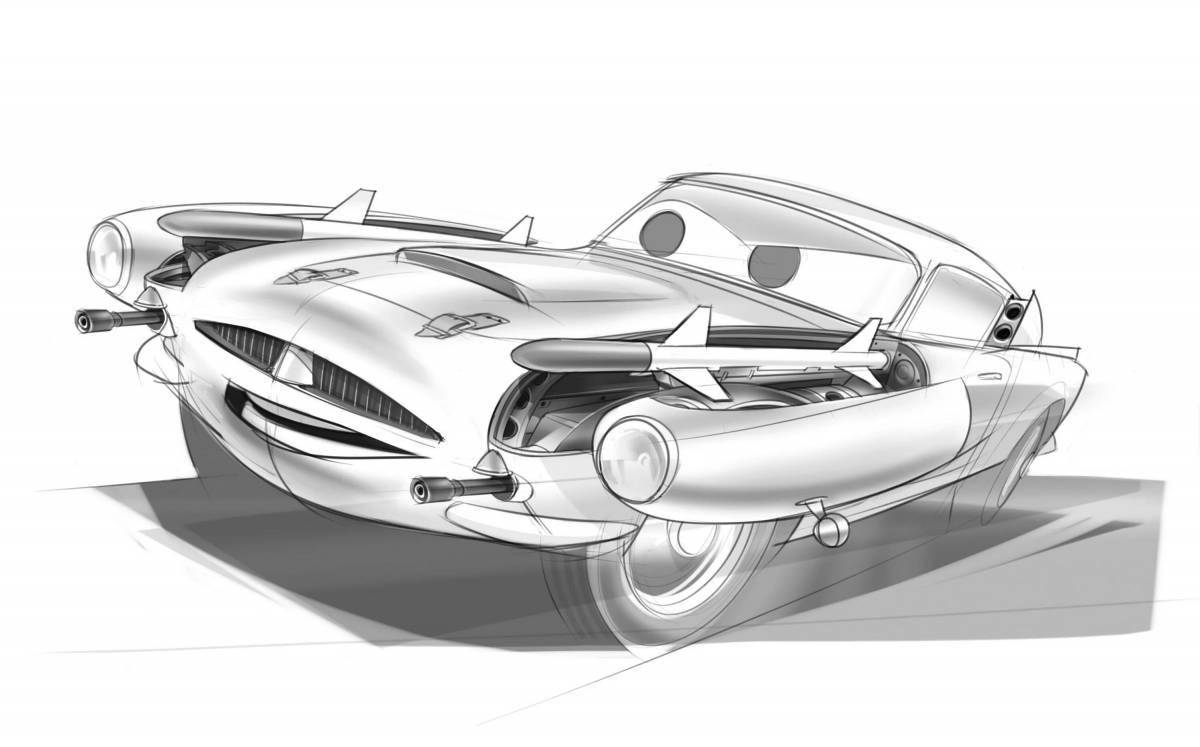 Раскраска Раскраска великолепный финн макмиссайл