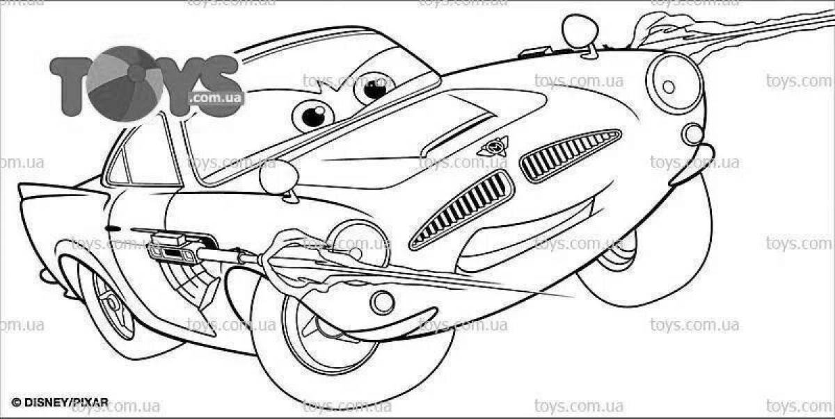 Раскраска Раскраска лайвли финн макмиссайл