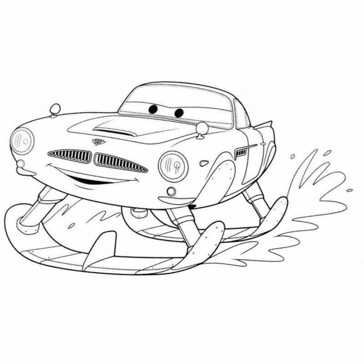 Раскраска Очаровательная раскраска финн макмиссайл