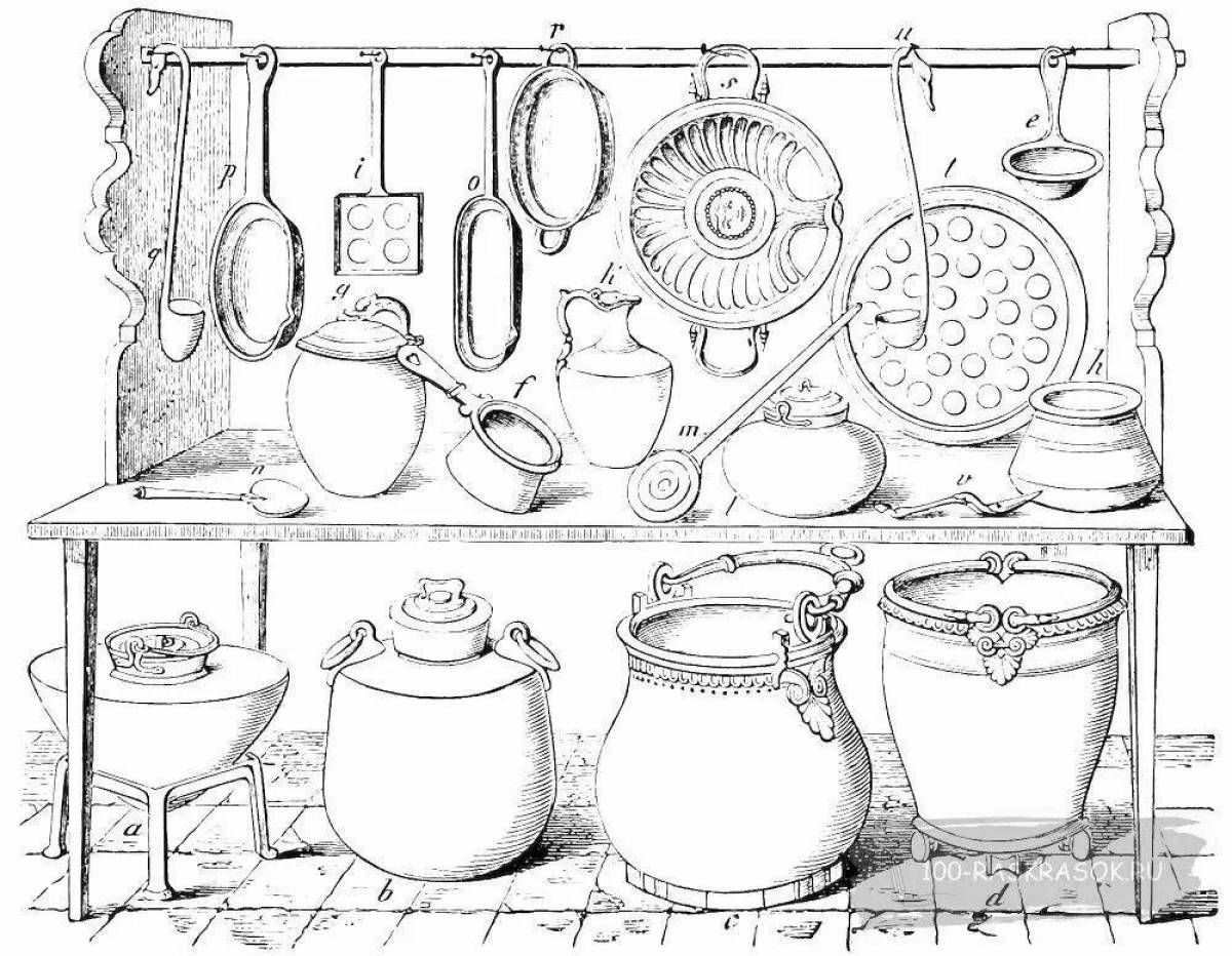 Coloring great dishes