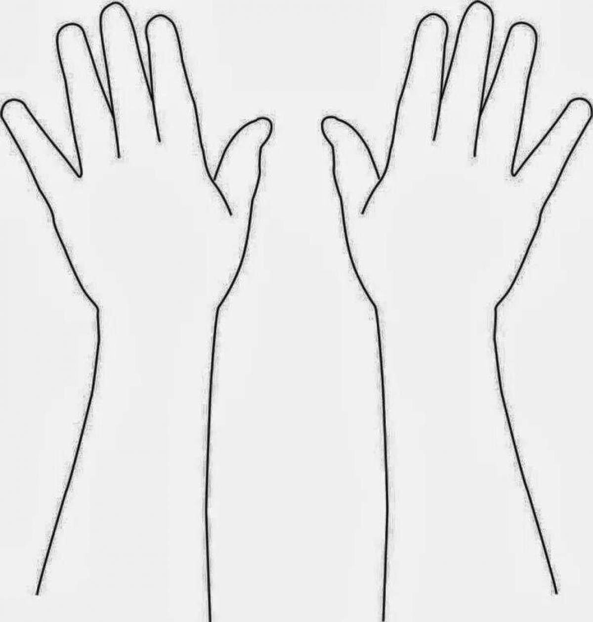 Human hand #10