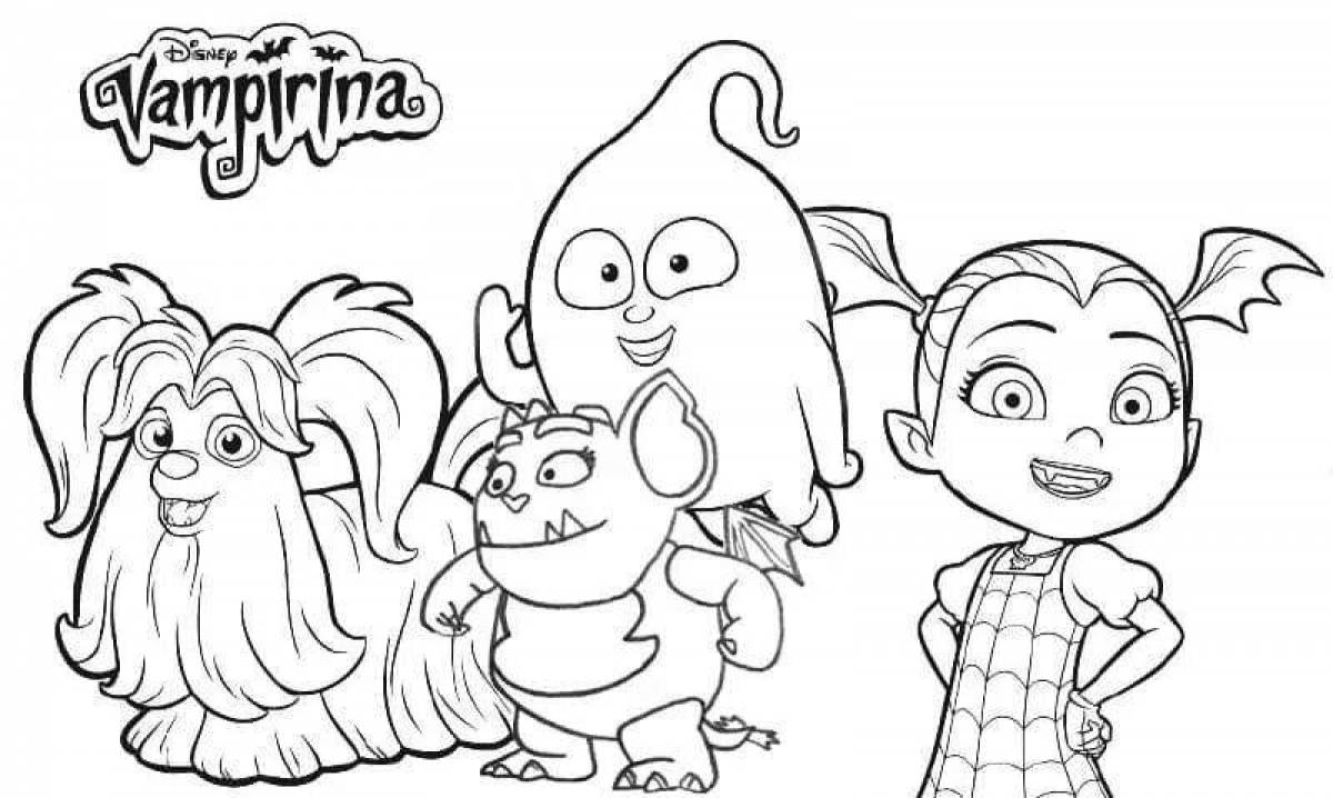 Ve's great amazing coloring page