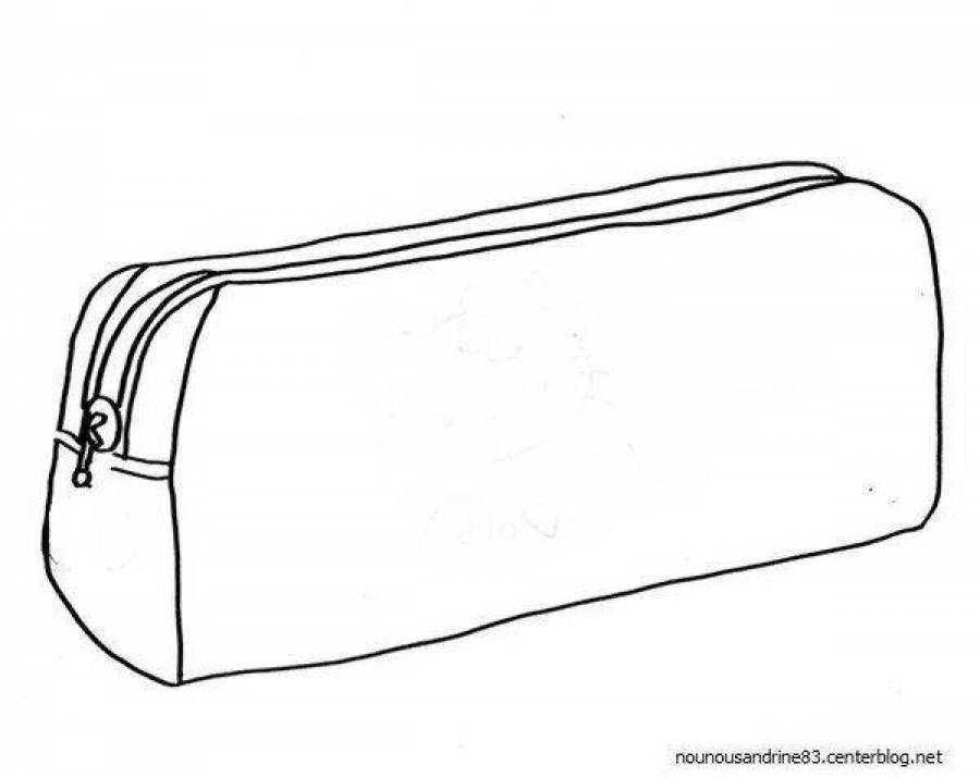 Пенал рисунок для детей 1 класса