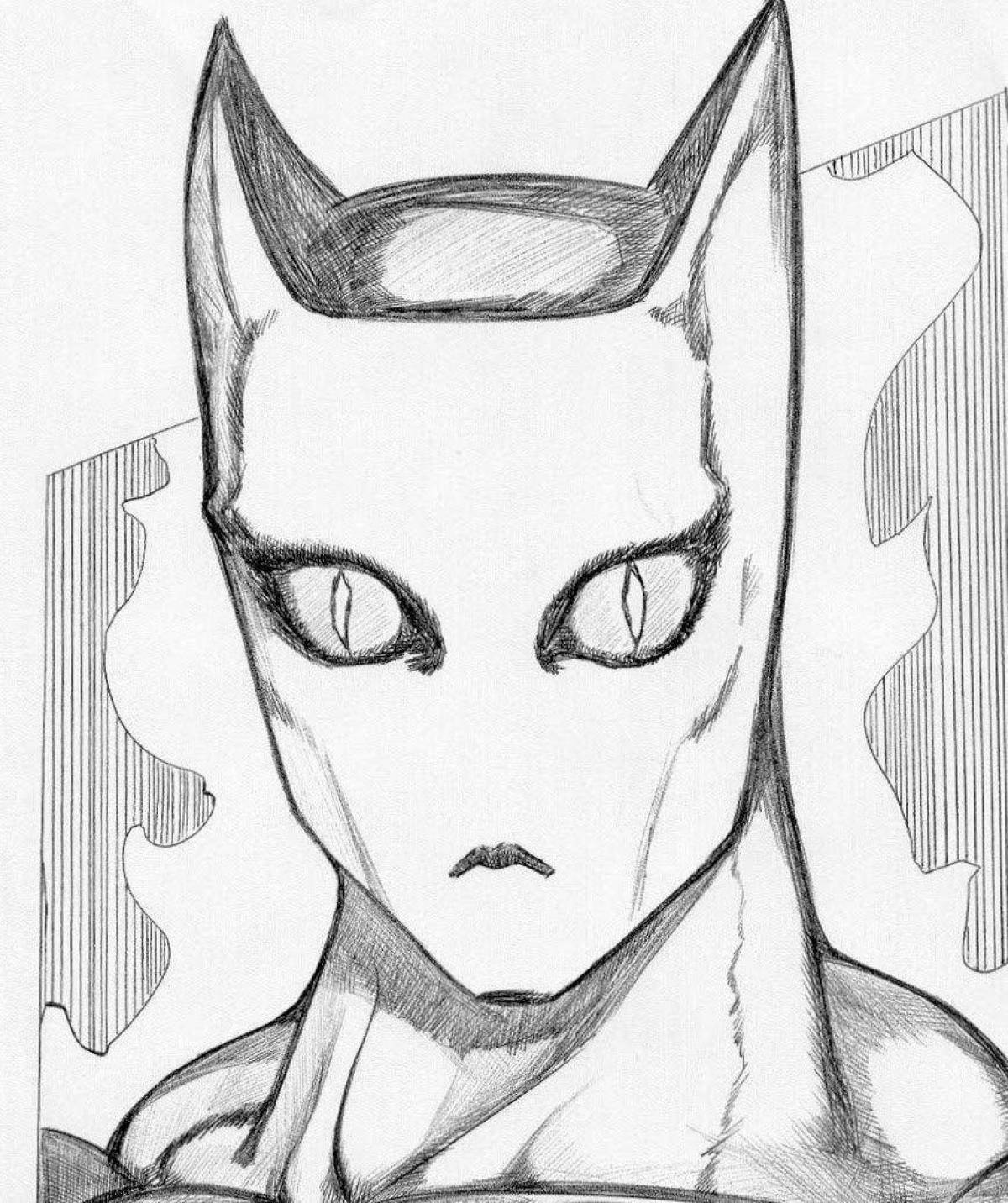 Раскраска великолепная королева убийц