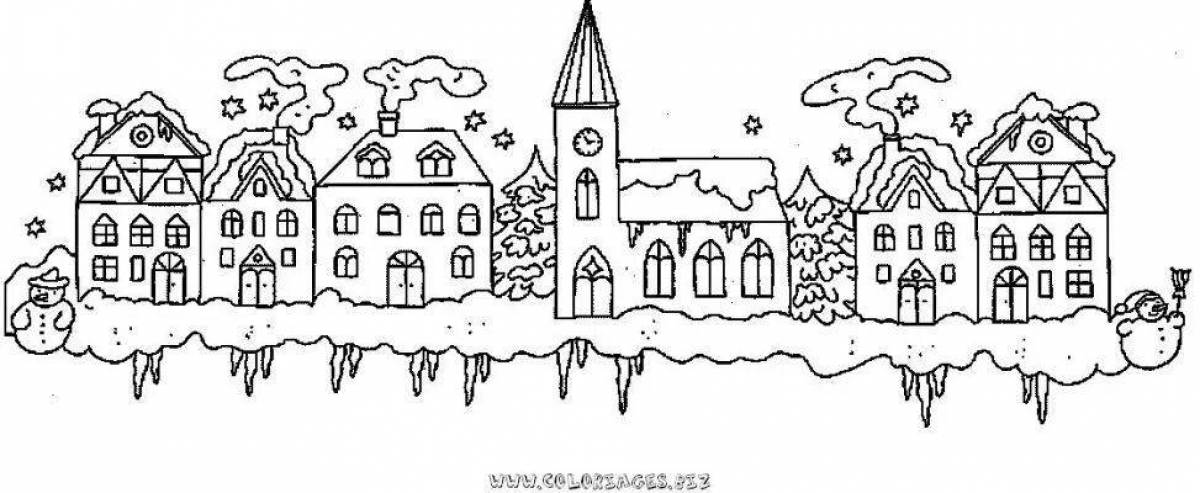 Photo City in winter #2