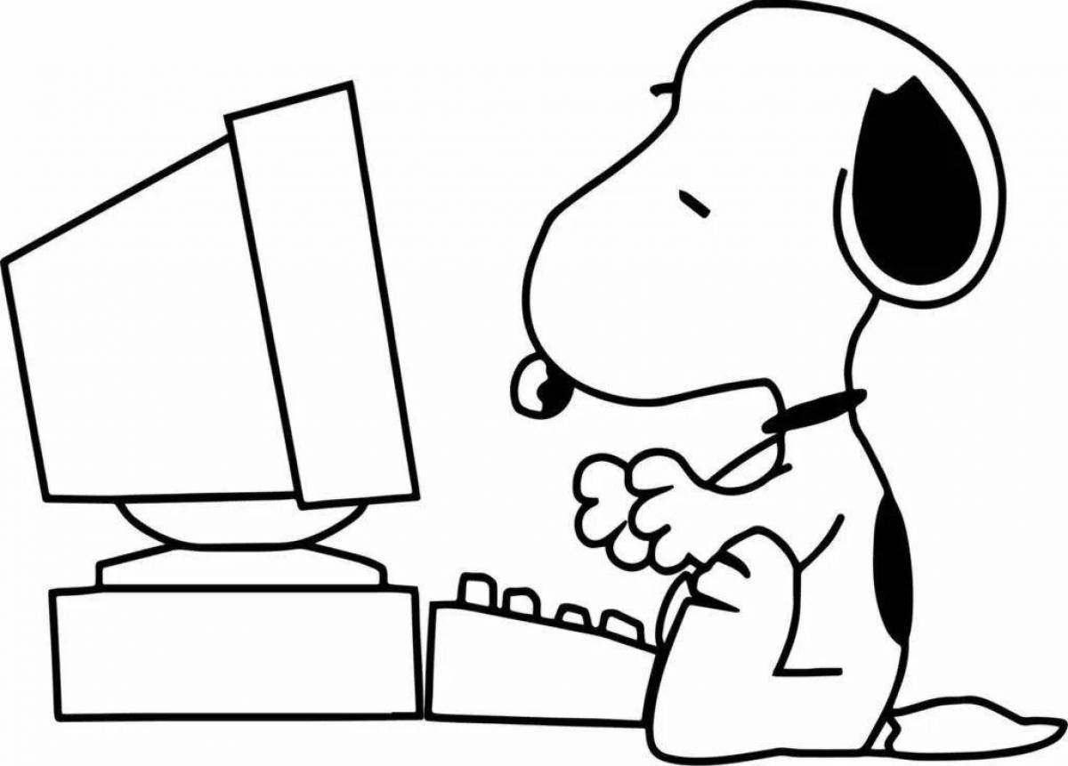 Fun coloring for computer games