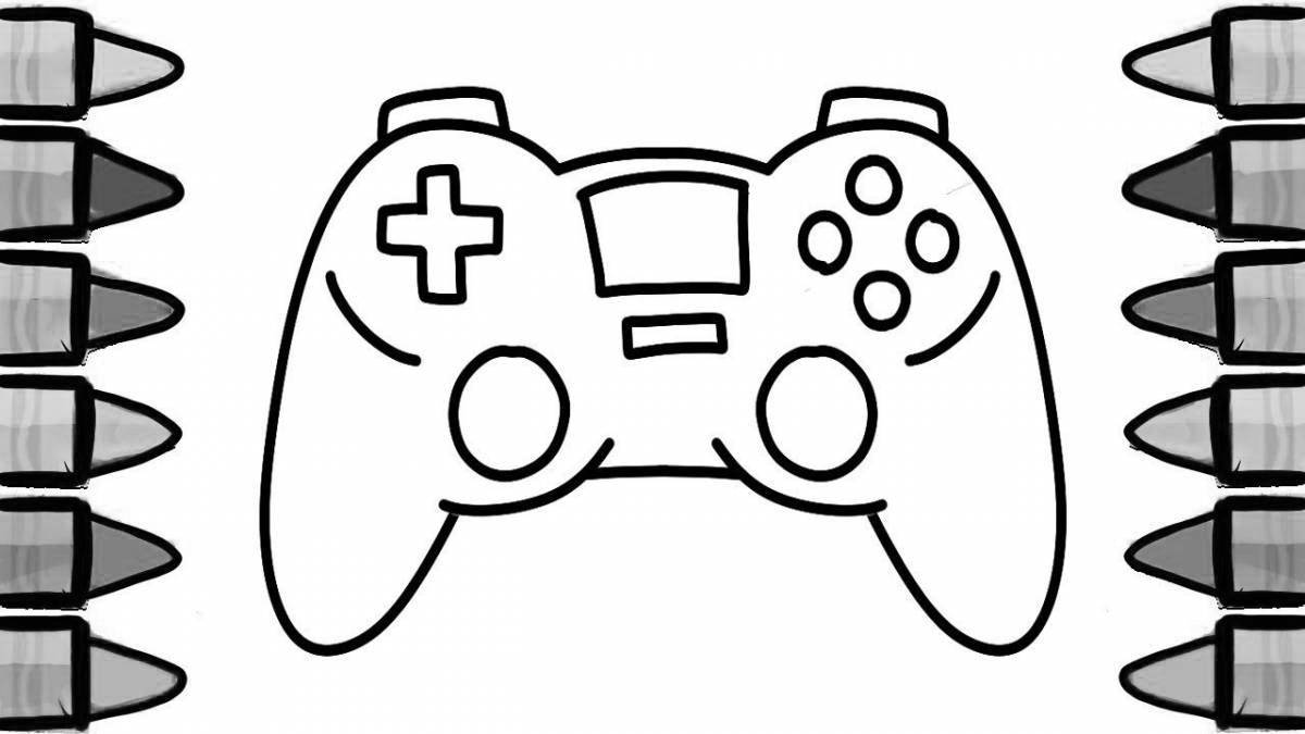 Coloring adorable computer games