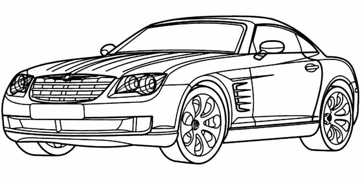 Bentley rampage coloring page