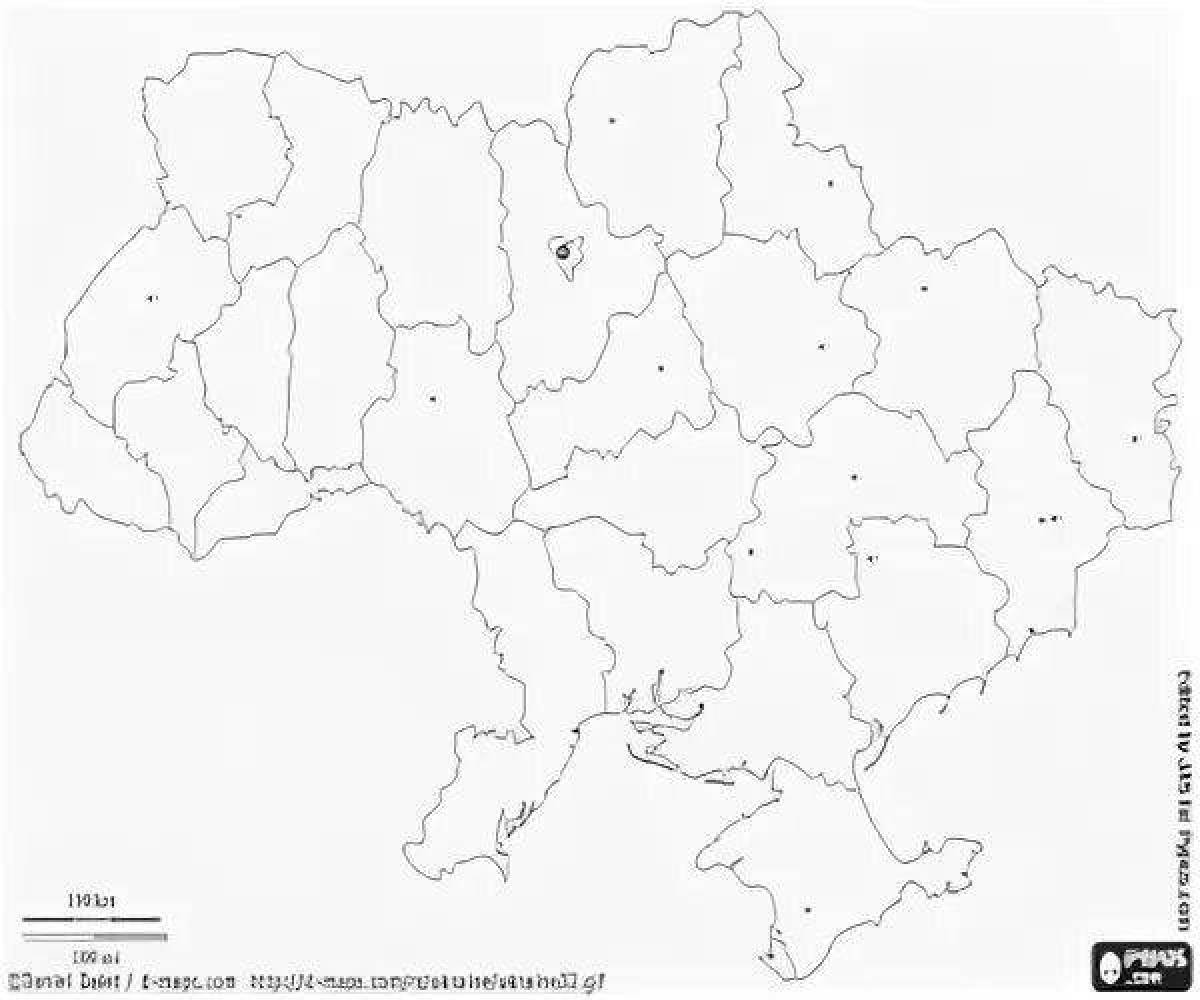 Detailed map of ukraine