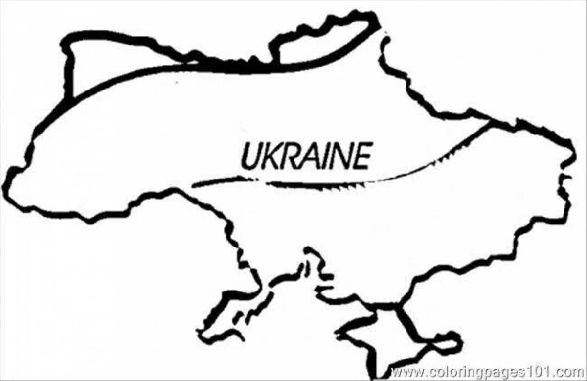 Великолепная карта украины