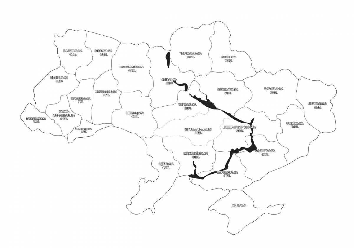 Map of ukraine #4