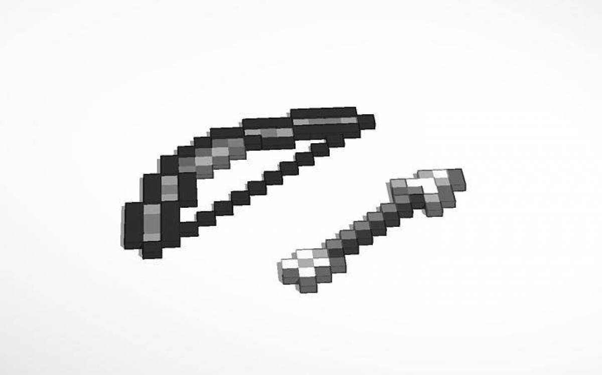Minecraft bow #7