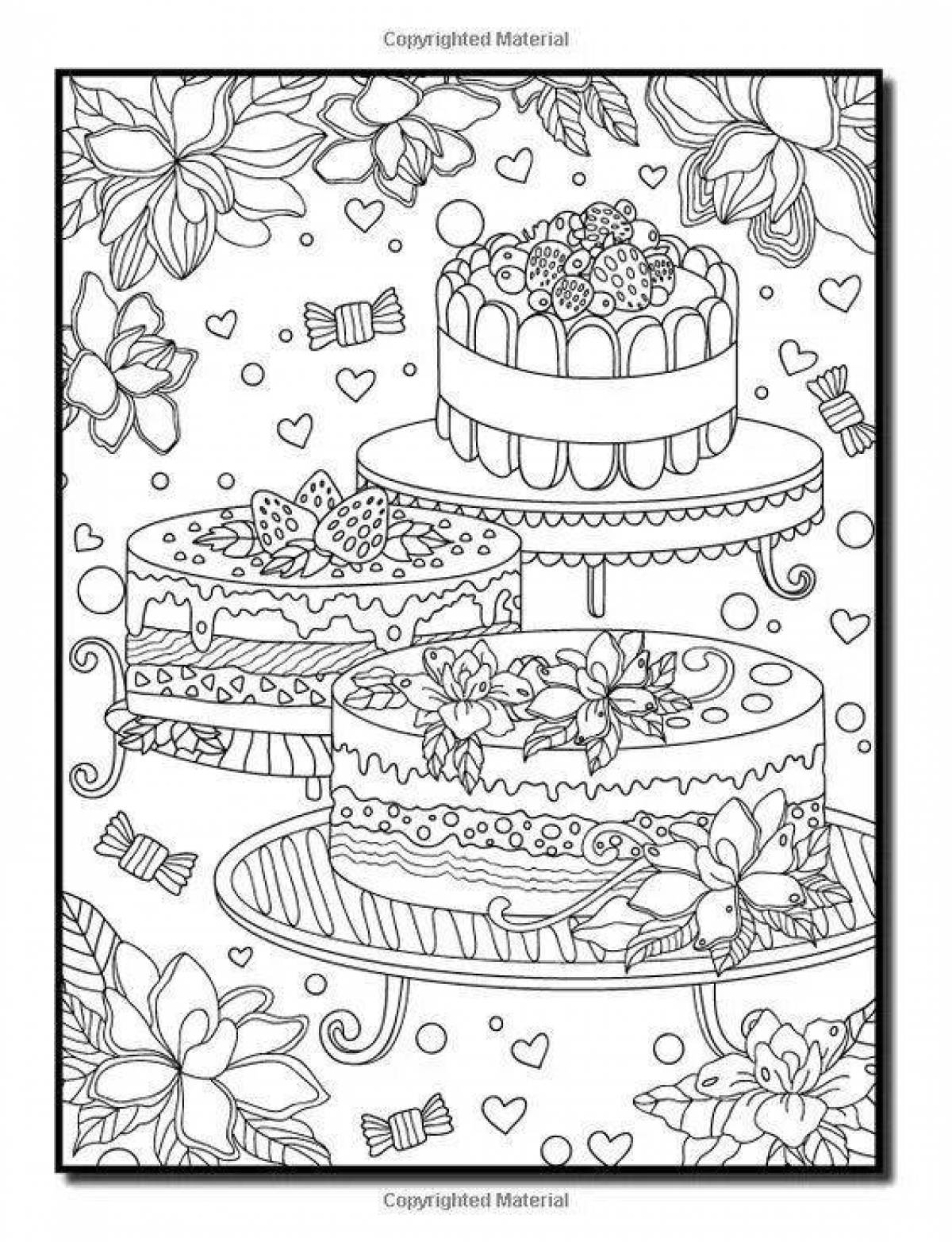 Playful hobby line coloring page