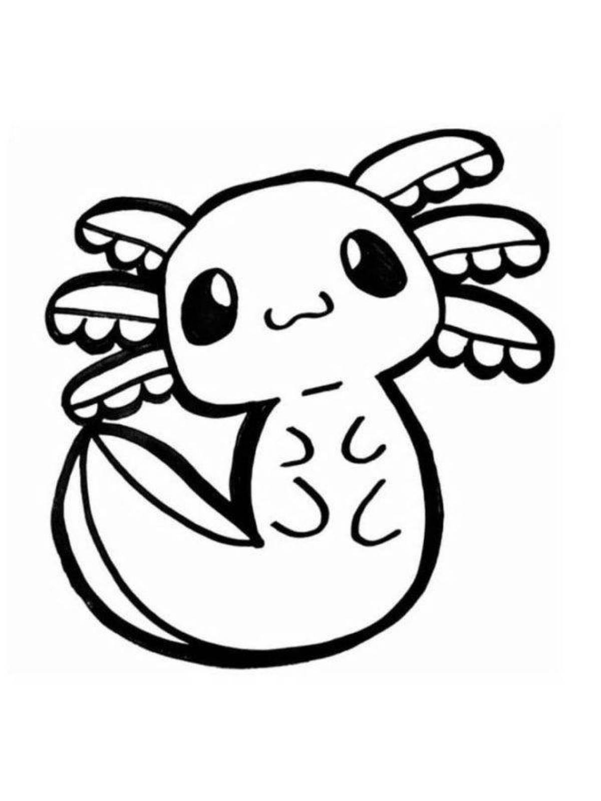 Axolotl cute #3