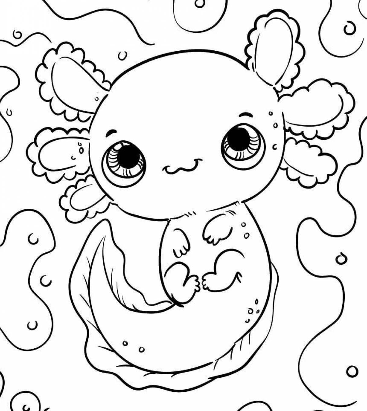 Axolotl cute #4