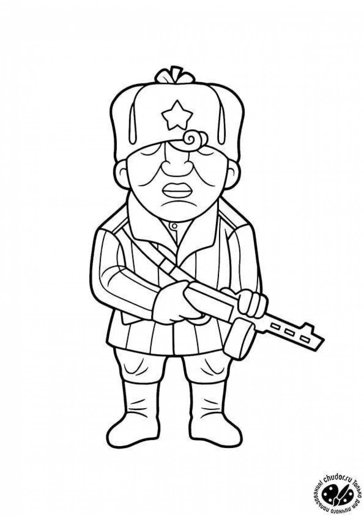 Soviet soldier #12
