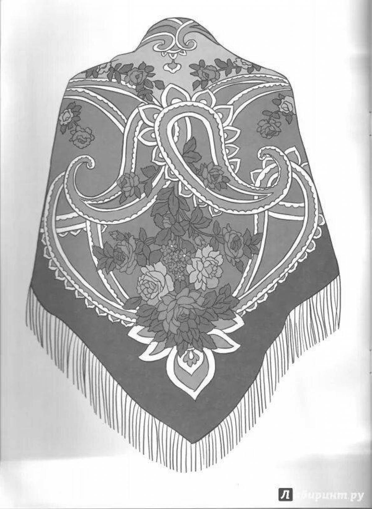 Charming pavlovoposad shawls