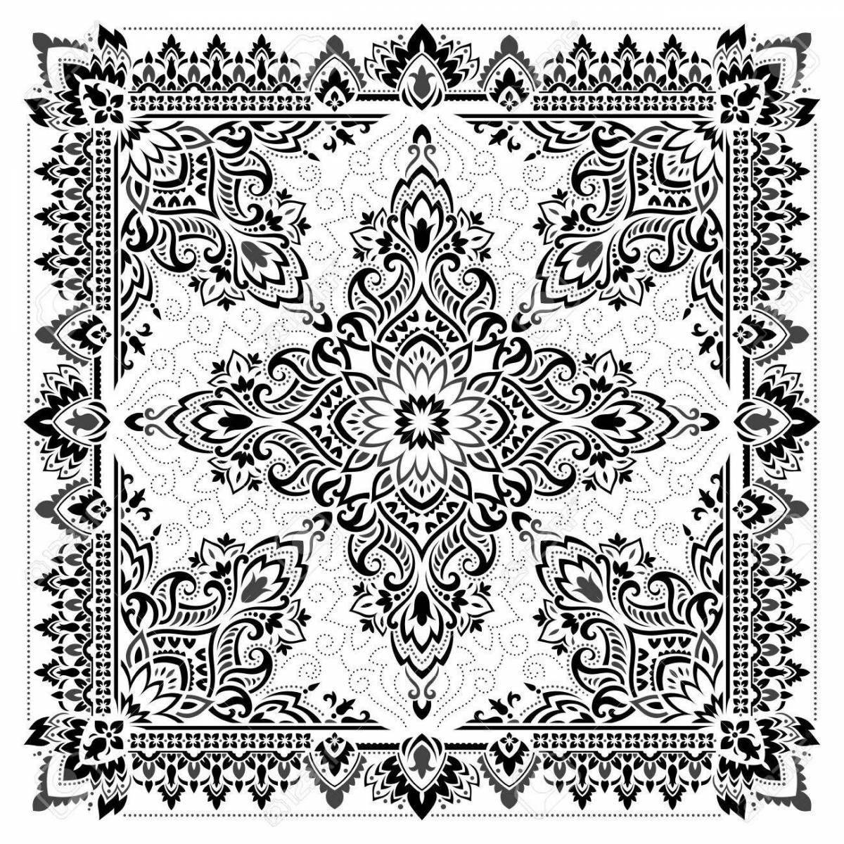 Amazing pavlovoposad shawls