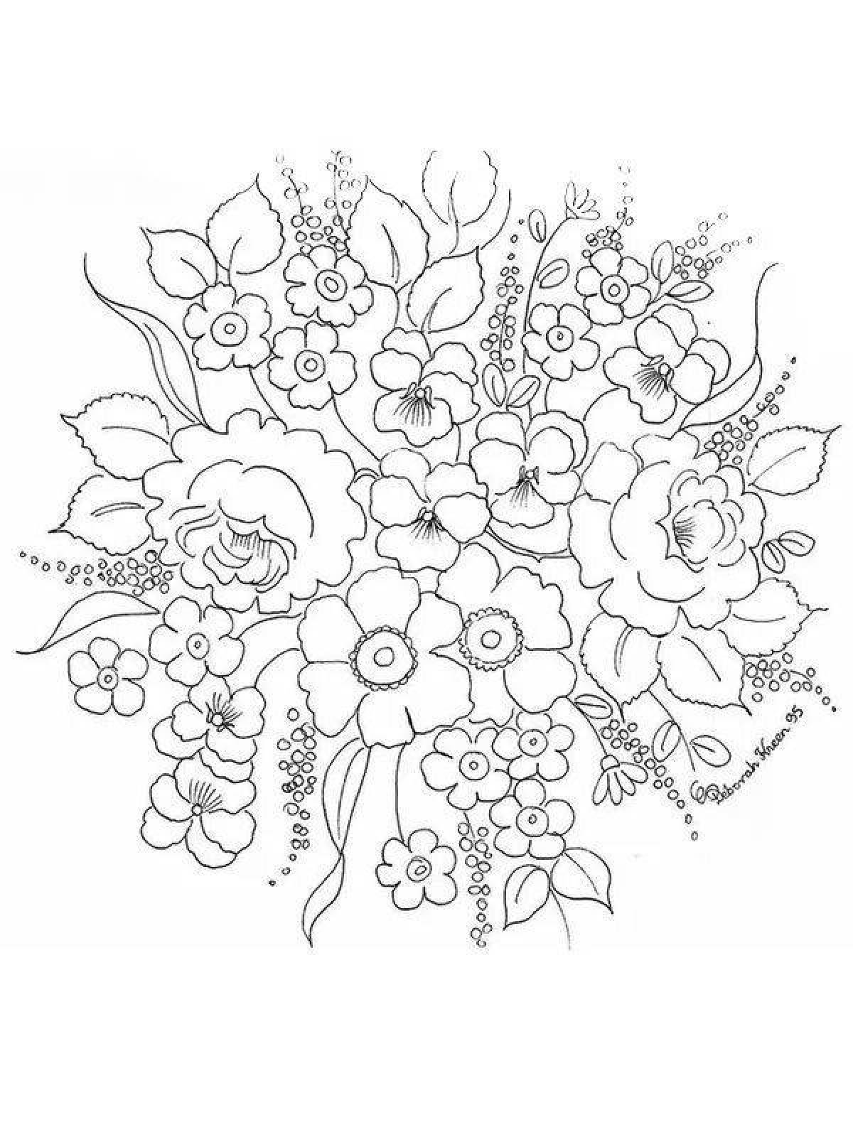 Violent pavlovoposad shawls