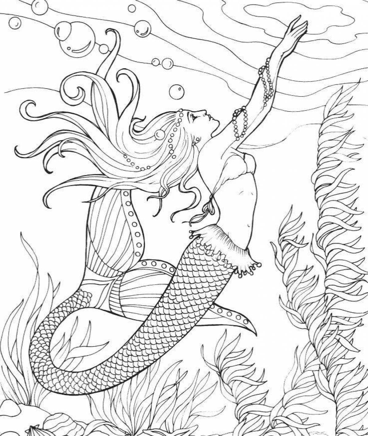 Antistress mermaid #2