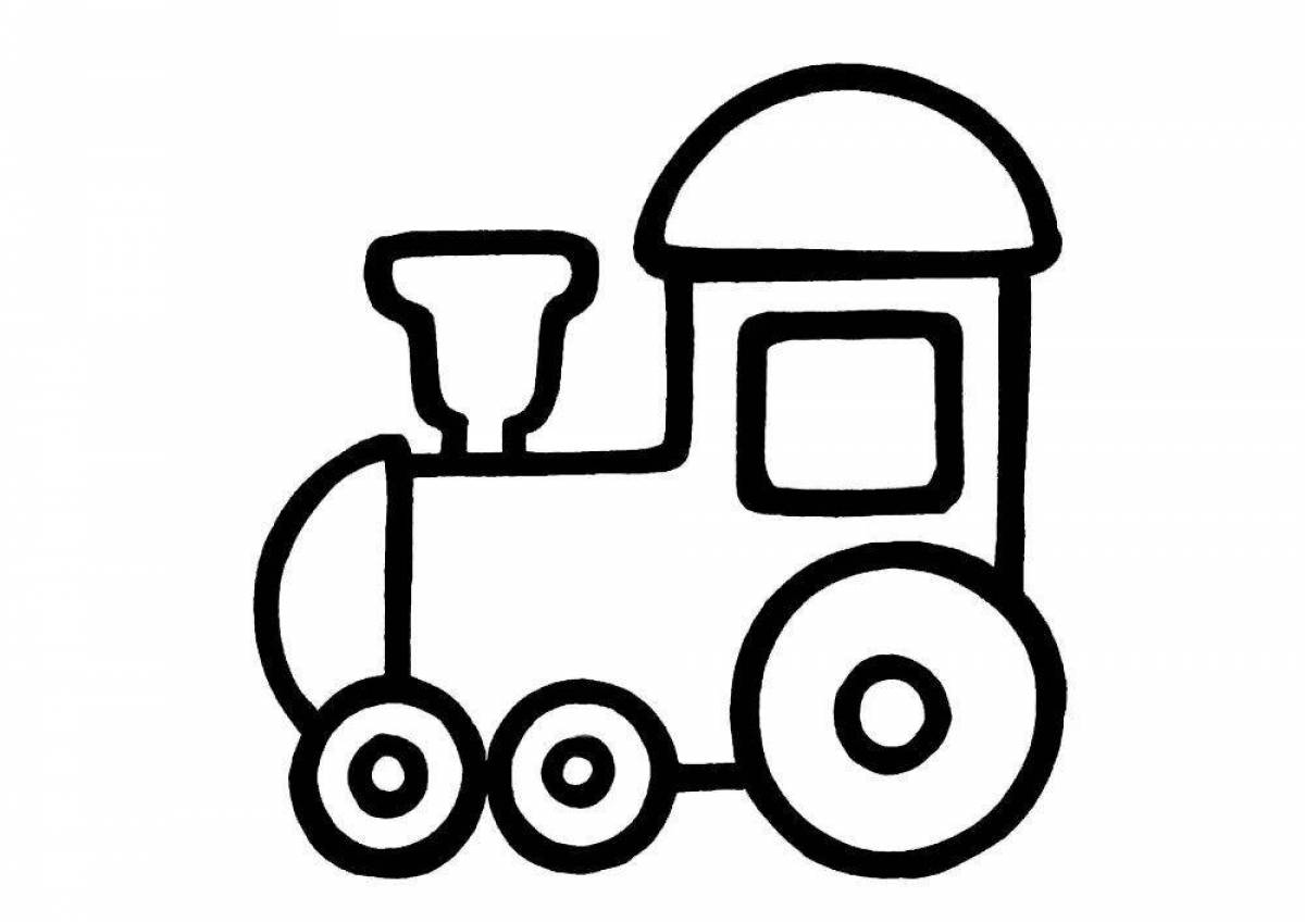 Bold coloring with thick outline