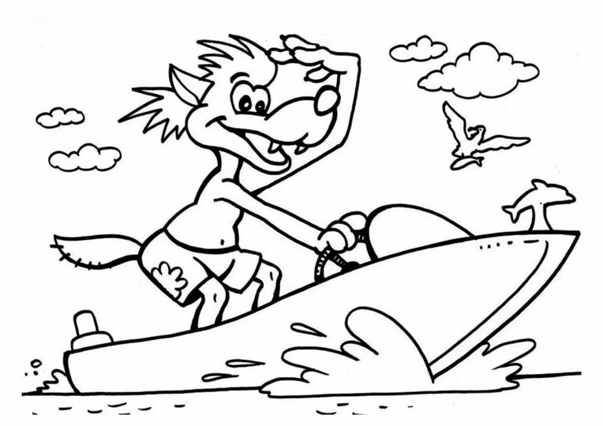 Color-frenzy hagivaki coloring page for boys