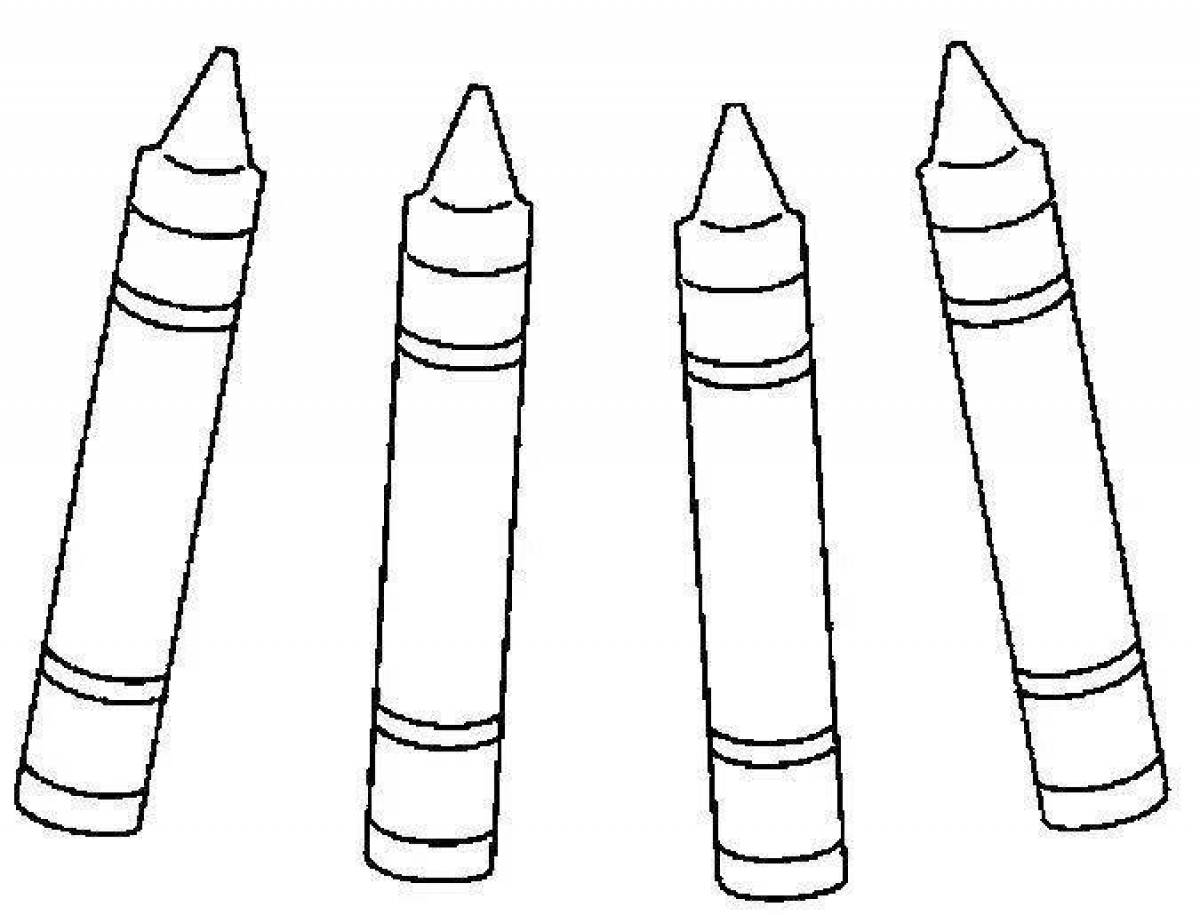 Четырьмя карандашами. Раскраска фломастеры. Фломастеры раскраска для детей. 6 Карандашей для раскрашивания. Раскраска мелки.