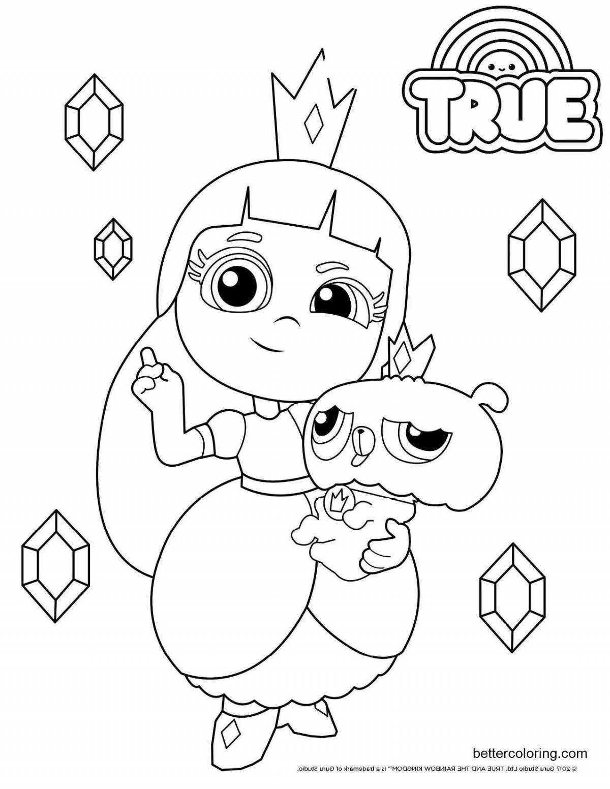 True and bartleby awesome coloring book
