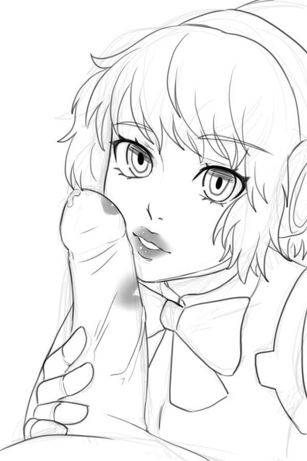 Раскраска Великолепная раскраска aegis hiro