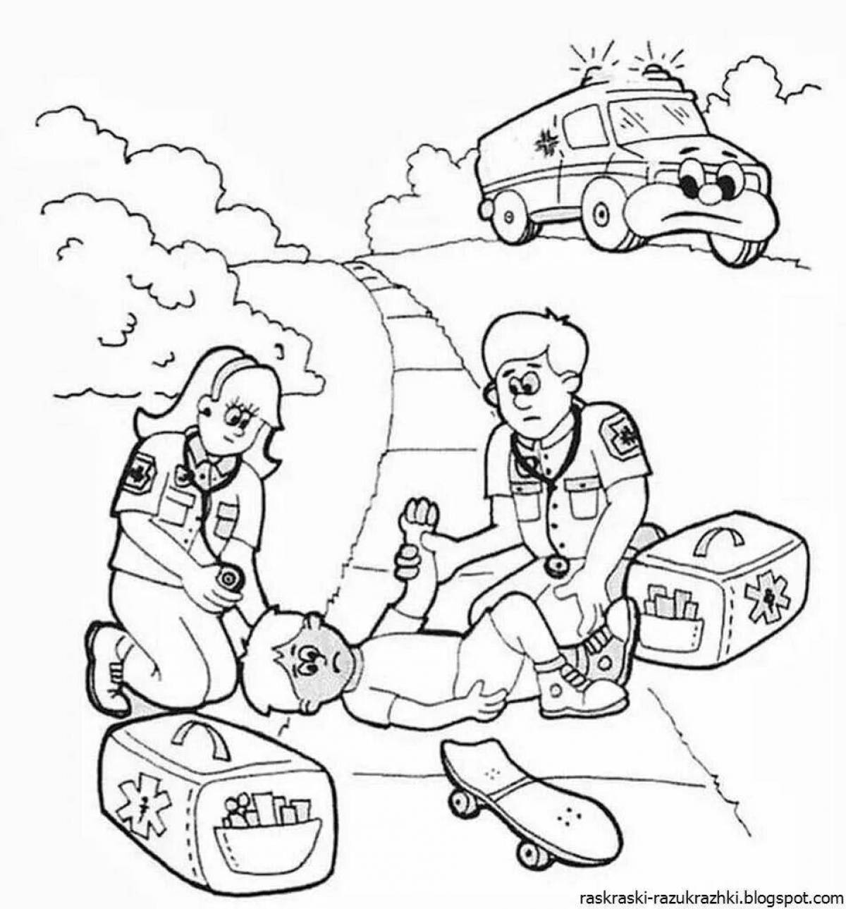 Royal coloring that protects us