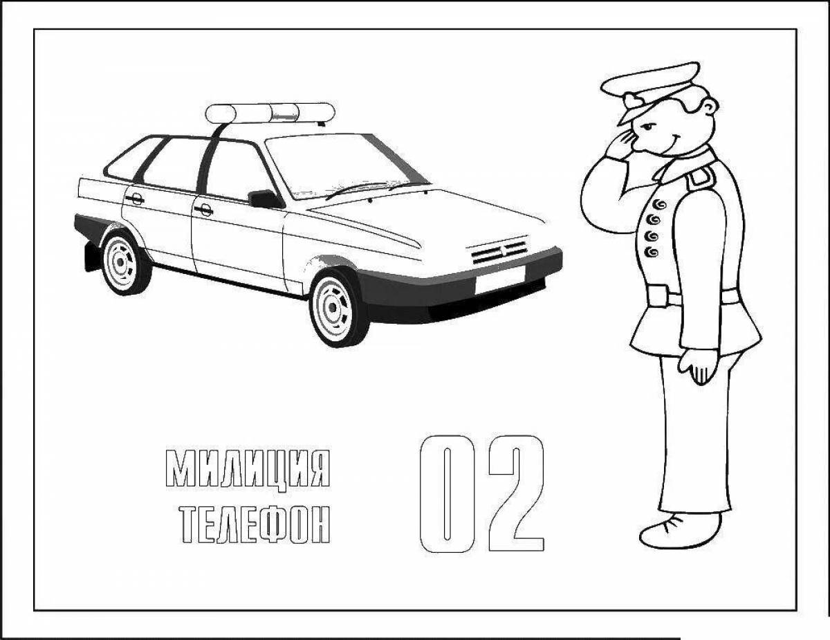 Peaceful coloring that protects us