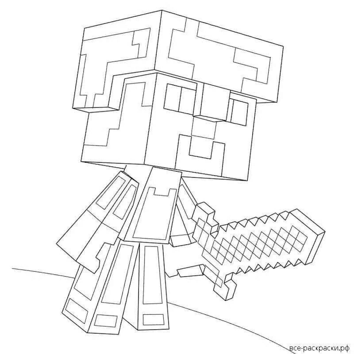 Minecraft majestic skeleton